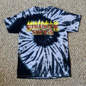 Stranger Things Official Licensed Tie-Dye Graphic Tee